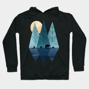 bears family travel Hoodie